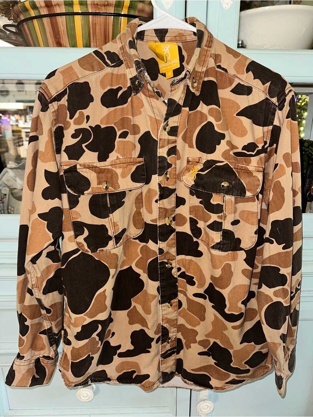 Browning Brown & Black Camo Field Jacket